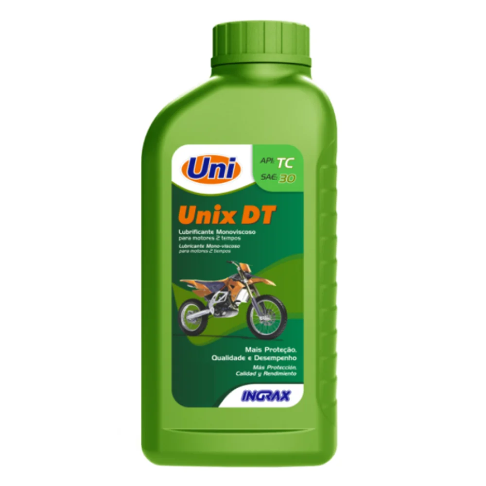 Óleo Lubrificante Motor 2 Tempos 200Ml Unix Dt - Ingrax