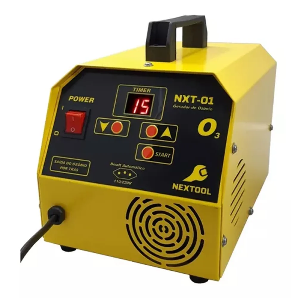 Gerador De Ozônio Para Ambientes E Automóveis - Nextool-Nxt-01 