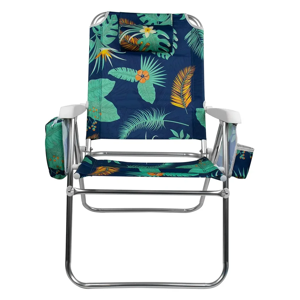 Cadeira De Praia Alta Havai Com Bolsa Térmica- Kala-338132