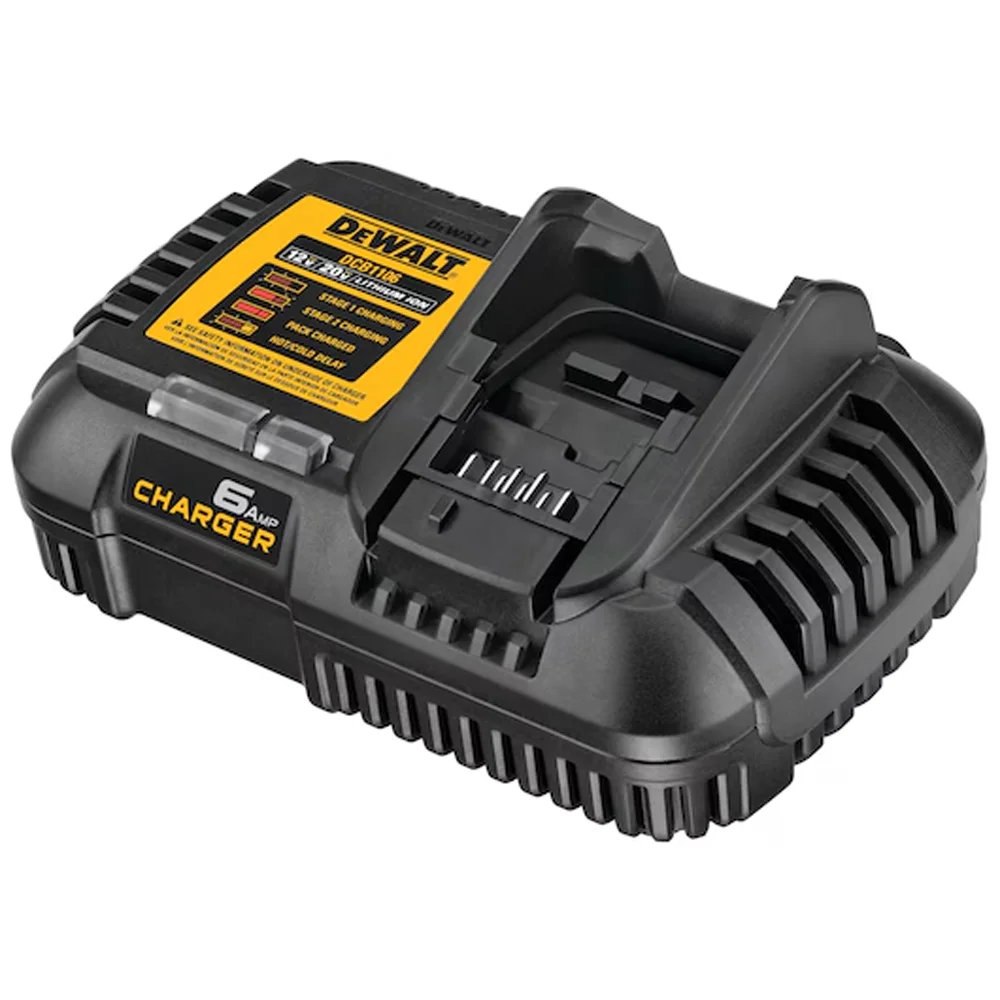 Carregador rápido de bateria 20V MAX 6Ah – DeWalt-DCB1106-BR