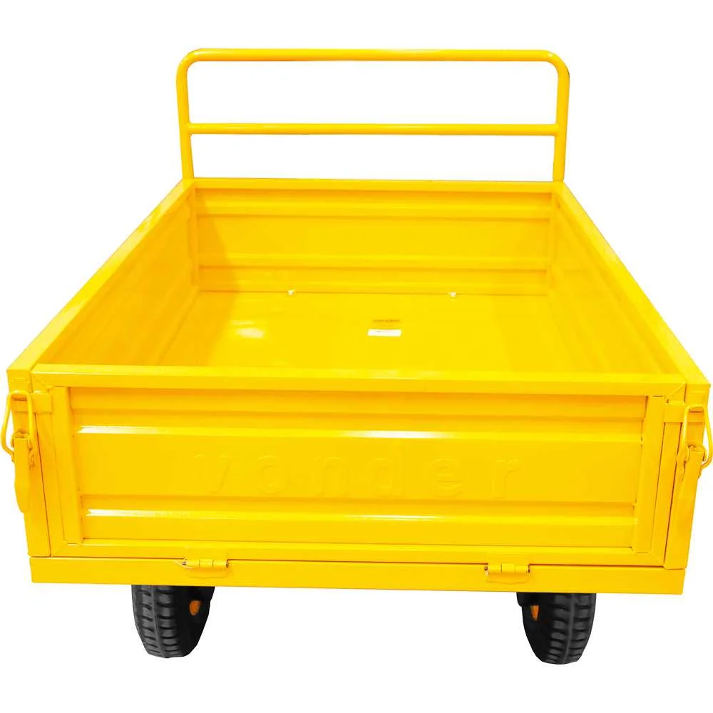 Carreta Agricola Para Motocultivador C/ Freio e Capacidade 300Kg - VONDER