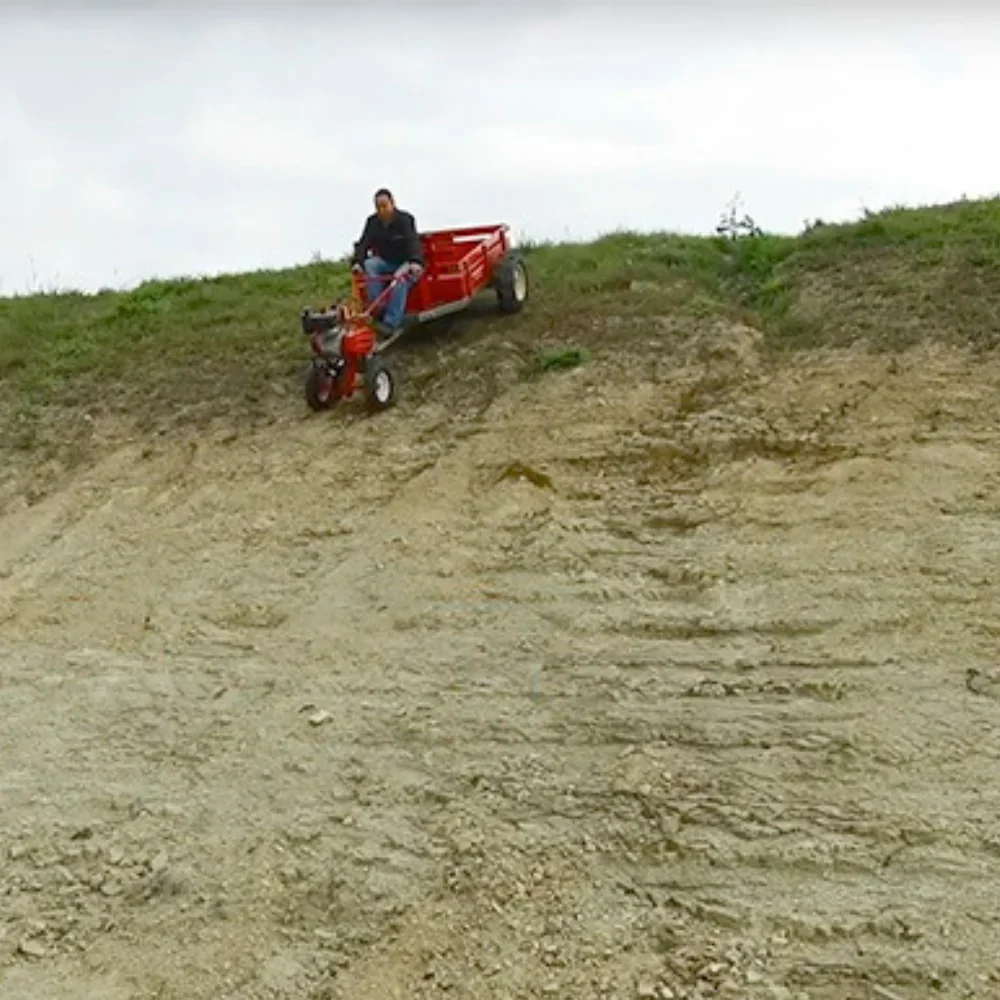 Carretinha Tracionada Fixa Para Motocultivadores a Diesel Maquinafort Impactu’s 400T