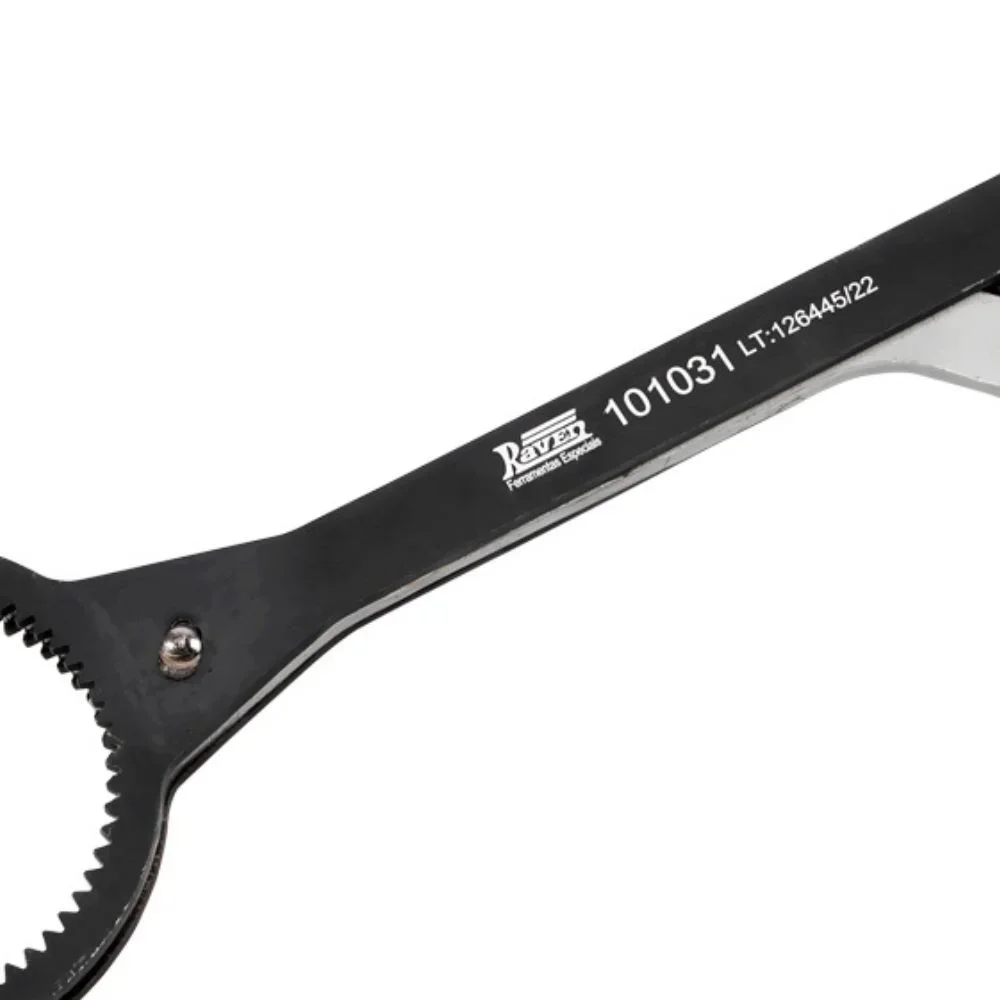 Chave Ajustável para Filtro de Óleo 66 a 80 mm com Gatilho – Raven-101031