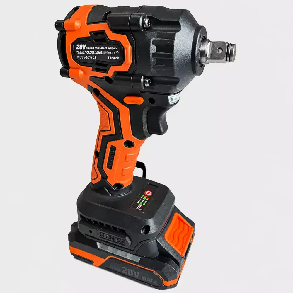 Chave de Impacto 20V 850Nm Brushless Harden-H758482 | Ferramentas
