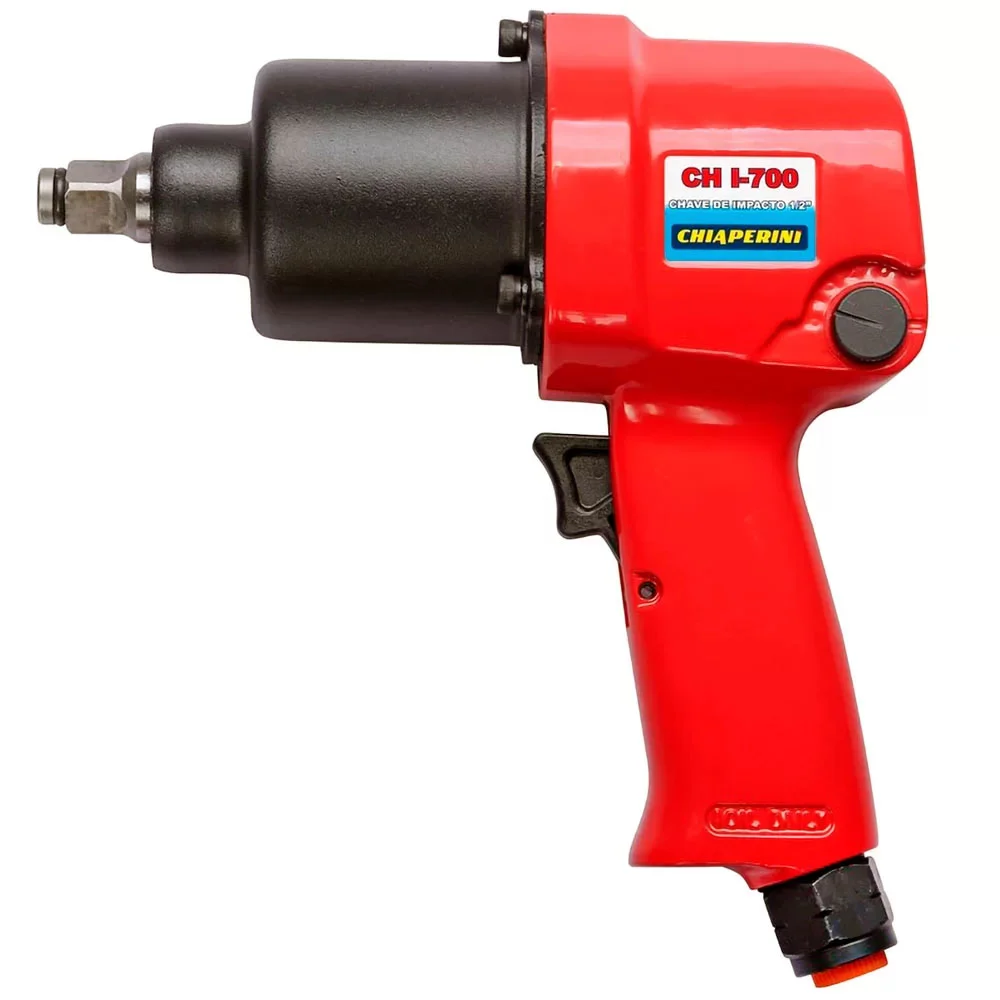 Chave de Impacto Pneumática 1/2 Pol. CH I-700 RED 70kgf.m 7500RPM - CHIAPERINI-27568