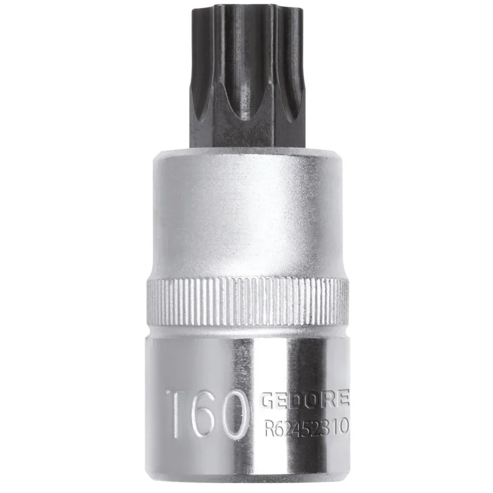 Chave Soquete Hexalobular T60 Encaixe 1/2 Pol – Gedore Red-R62452310