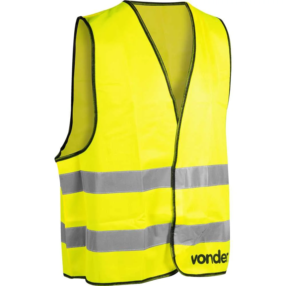 Colete Refletivo Tipo Blusão Sem Bolso Amarelo – Vonder-7029100000