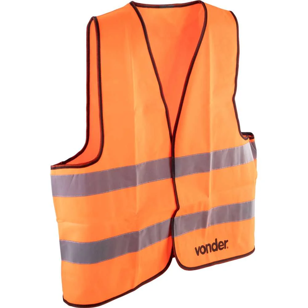 Colete Refletivo Tipo Blusão Sem Bolso Laranja – Vonder-7029101000