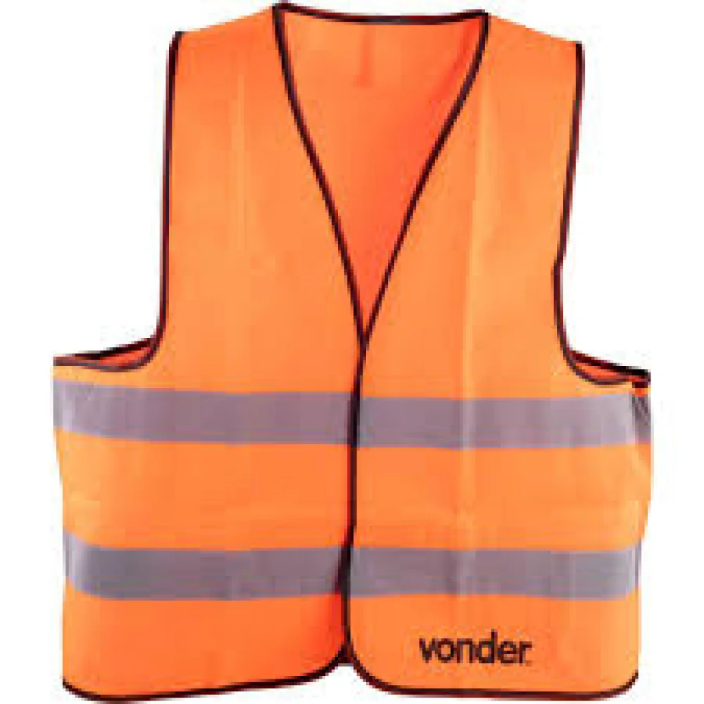 Colete Refletivo Tipo Blusão Sem Bolso Laranja – Vonder-7029101000