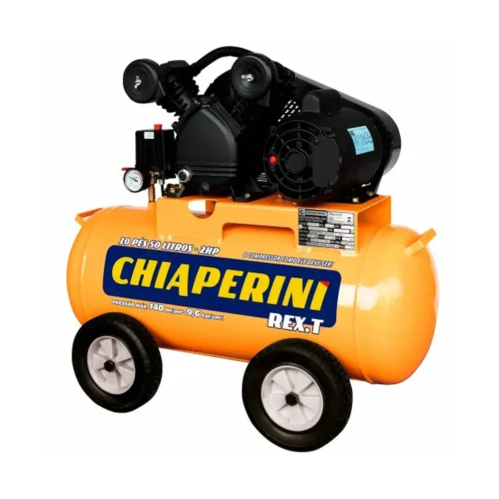 Compressor de Ar 10 Pcm 2Hp 50L 140Lbs 127/220V - Chiaperini-409509