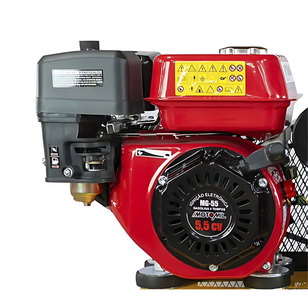 Compressor de Ar 10 Pés á Gasolina 140PSI 100 Litros  - Motomil-CMV-10PL-100G