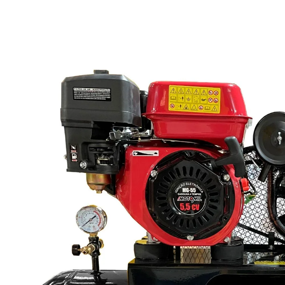 Compressor de Ar 15 Pés à Gasolina com motor 7HP - Motomil-CMV-15/130G