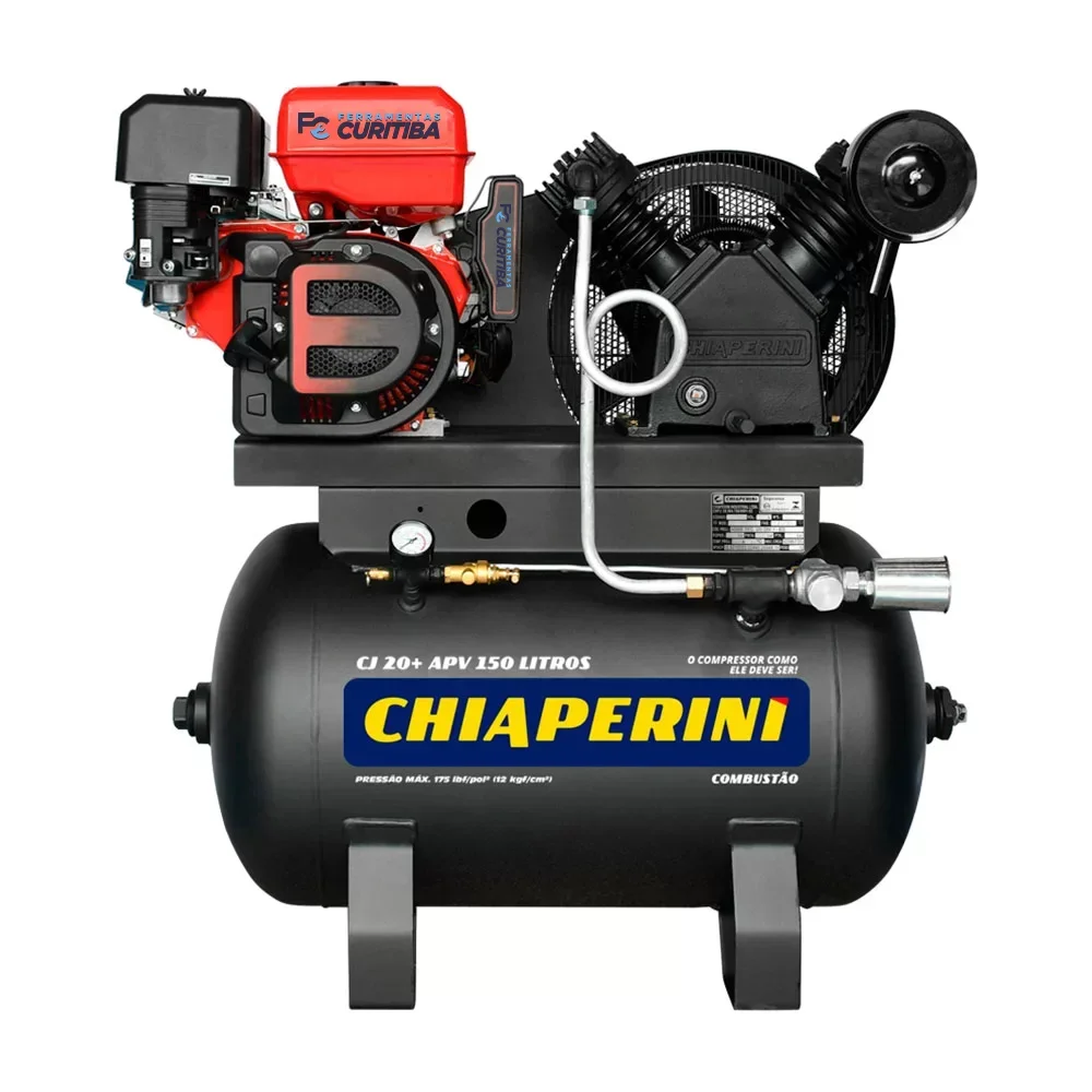 Compressor de Ar 20PCM 175PSI 150L a Gasolina - CHIAPERINI-26238