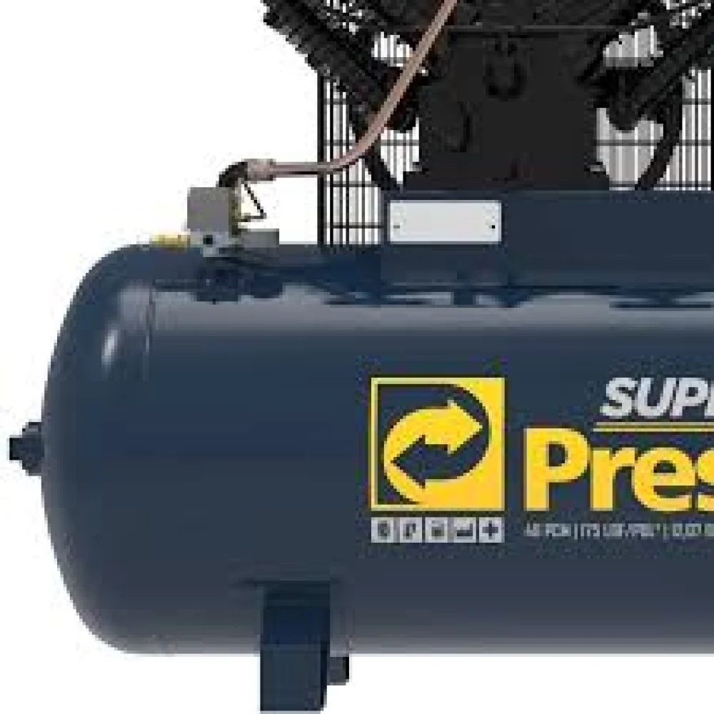 Compressor de Ar 40PCM 10HP 425L Trifásico  - Pressure-8975701372