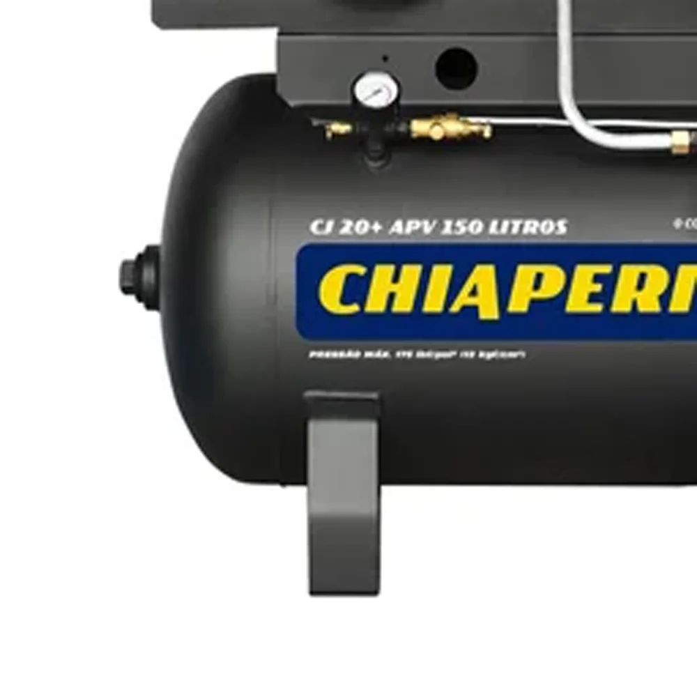 Compressor de Ar Alta Pressão 175 Psi 20 Pcm 150L sem Motor - CHIAPERINI-26815