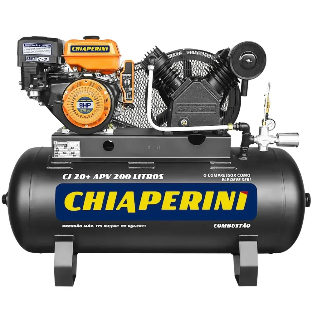 Compressor de Ar Alta Pressão 20 PCM 200L – Chiaperini-000026207
