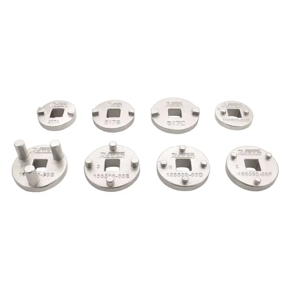 Conjunto de Ferramentas para Retornar Êmbolos de Pinças de Freio RAVEN-106500