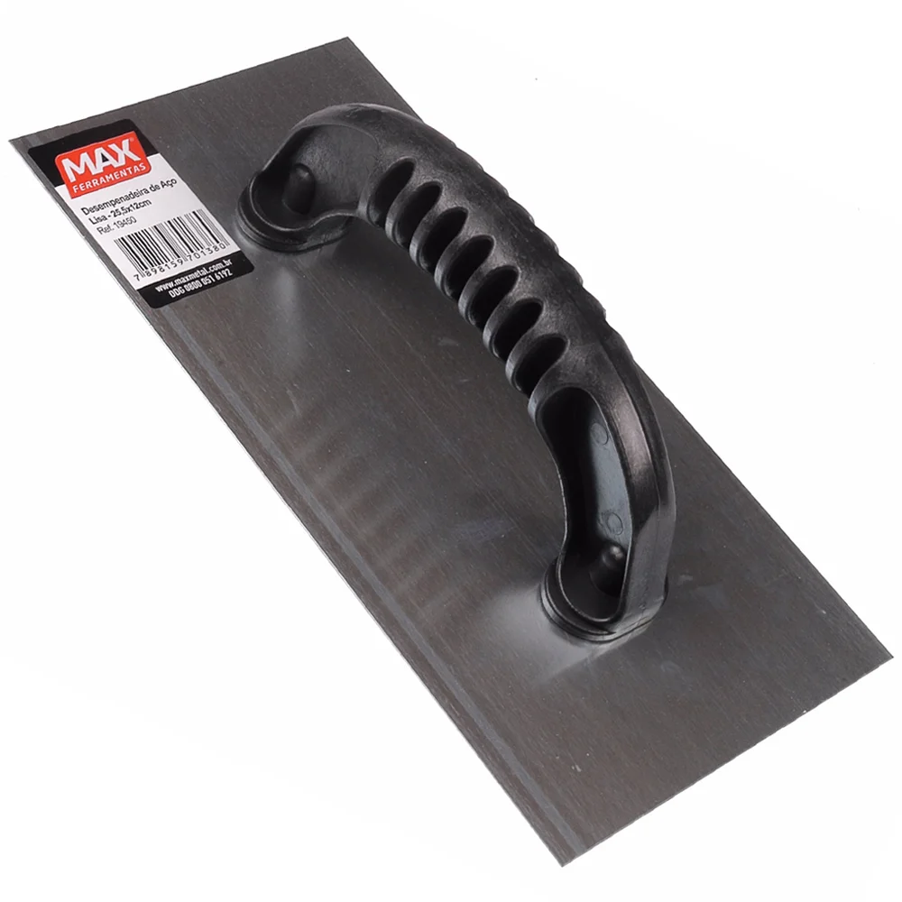 Desempenadeira de Aço Lisa Pequena – Max Ferramentas-19450