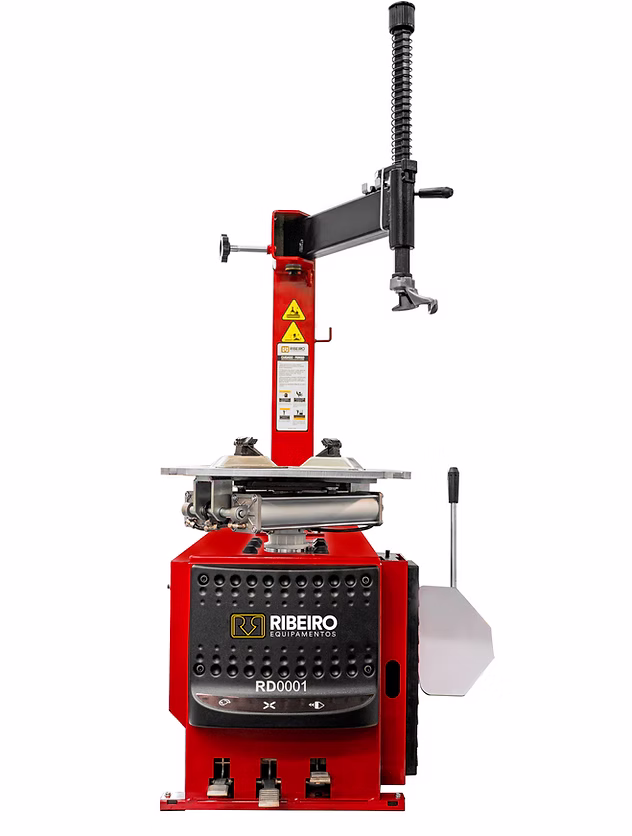 Desmontadora de Pneu Lateral Vermelha até Aro 24 220V Monofásica – Ribeiro-RB10001