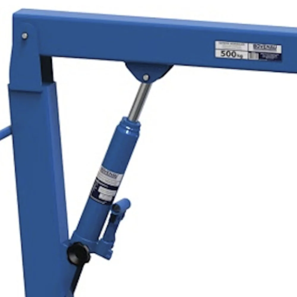Guincho Hidráulico 500Kg Base V com Rodas de Ferro - BOVENAU-G500E