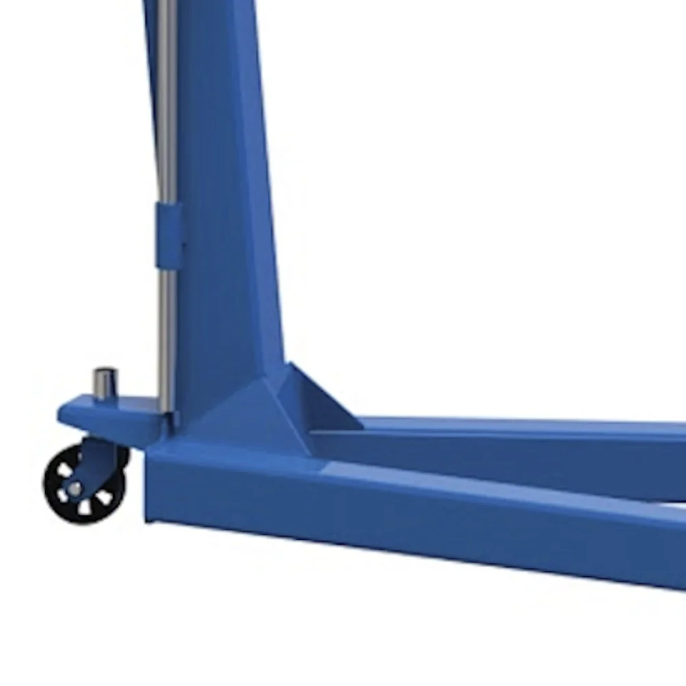Guincho Hidráulico 500Kg Base V com Rodas de Ferro - BOVENAU-G500E