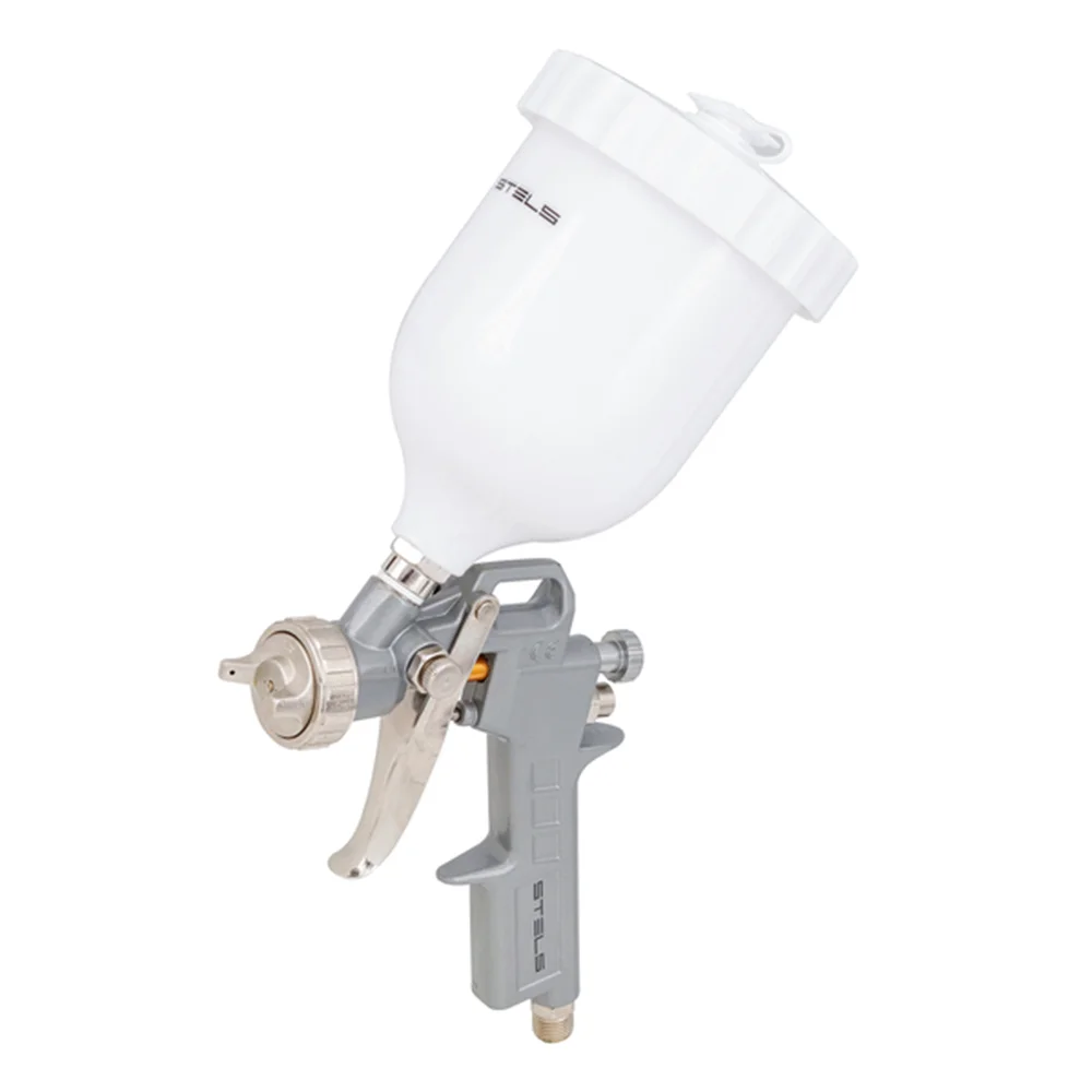 Jogo de Acessórios Pneumáticos 5 Peças com Pistola de Pintura Gravitacional – Stels 5730455