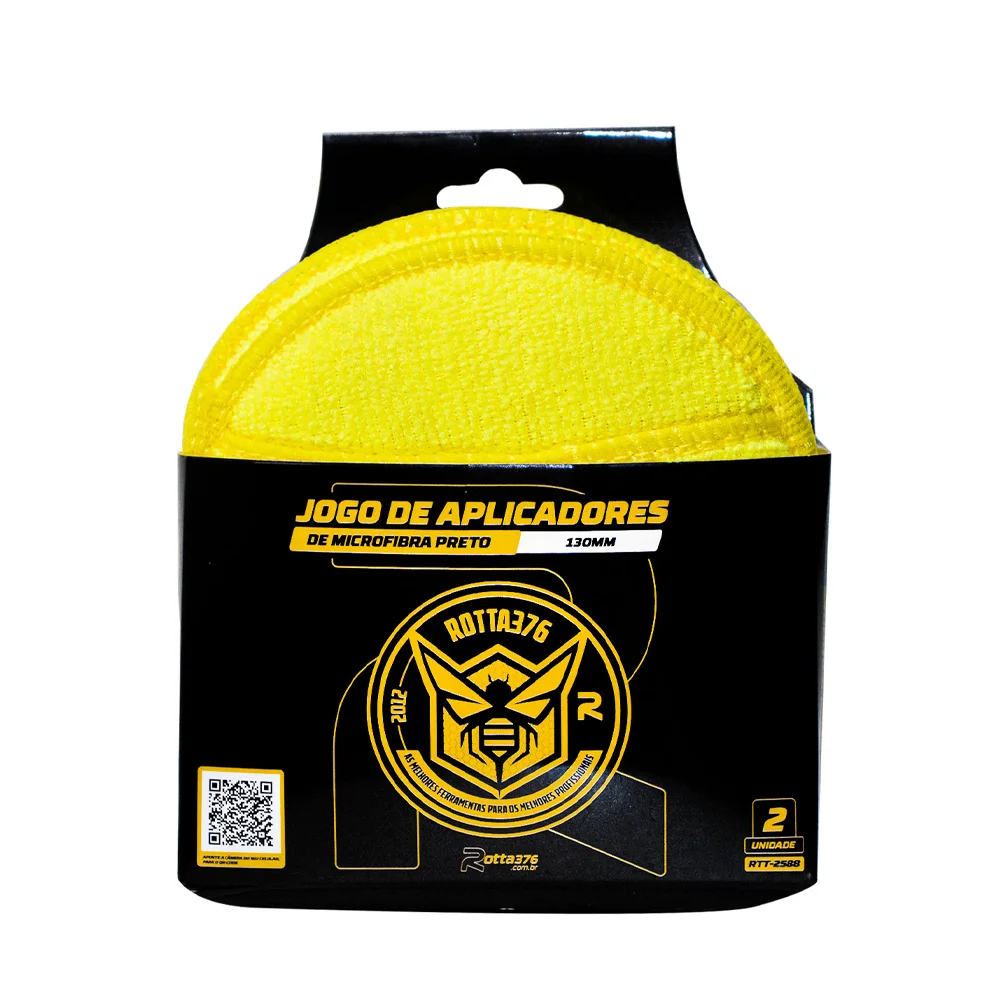 Jogo De Aplicadores De Microfibra 130mm – Rotta376 – 25245