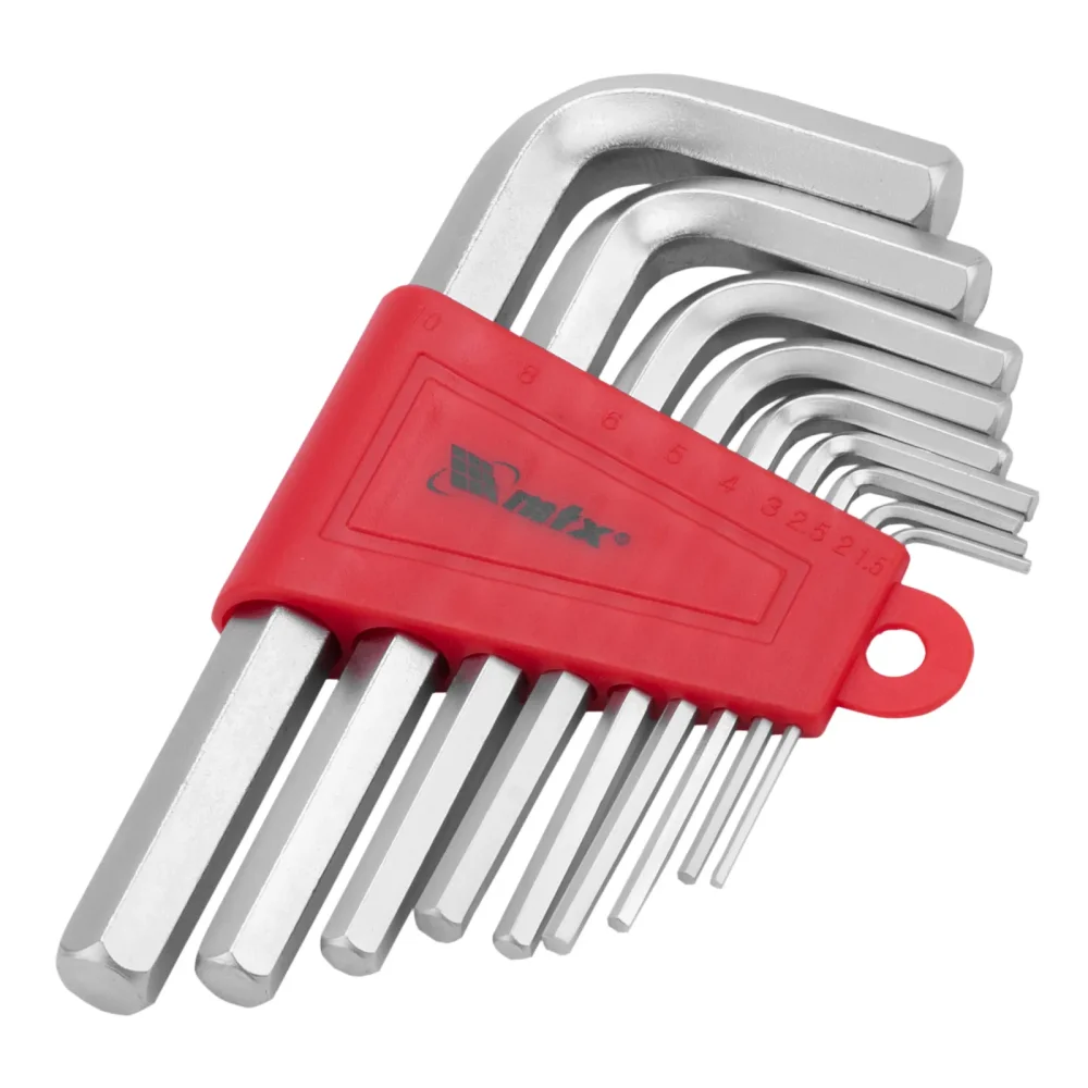 Jogo de Chaves Allen Curta 1,5–10mm 9 Peças – MTX-123039