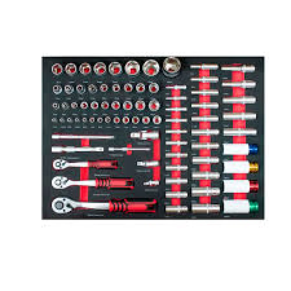 Jogo de Ferramentas 4 Bandejas em EVA 125 Peças – Sigma Tools-0699940010