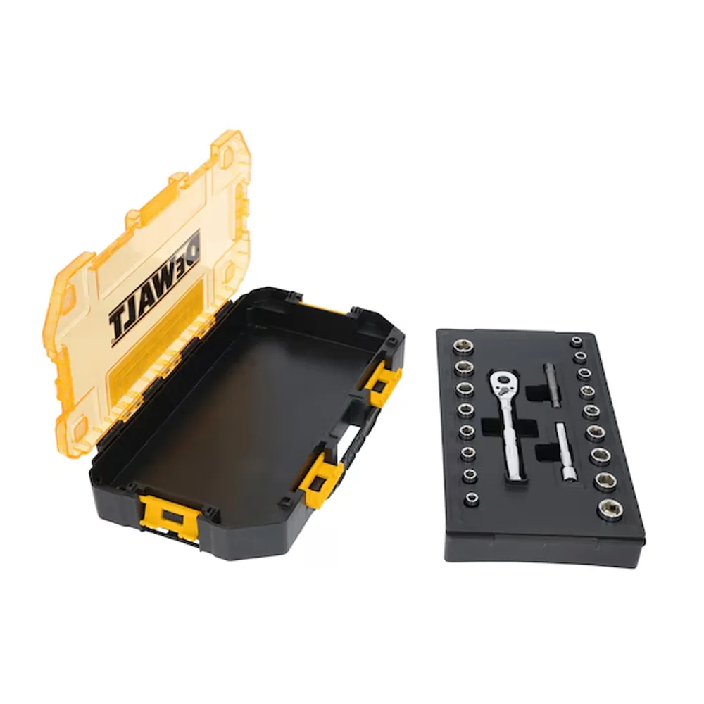Jogo Ferramentas Mecânicas 1/4” 20 Peças – DeWALT-DWMT45413