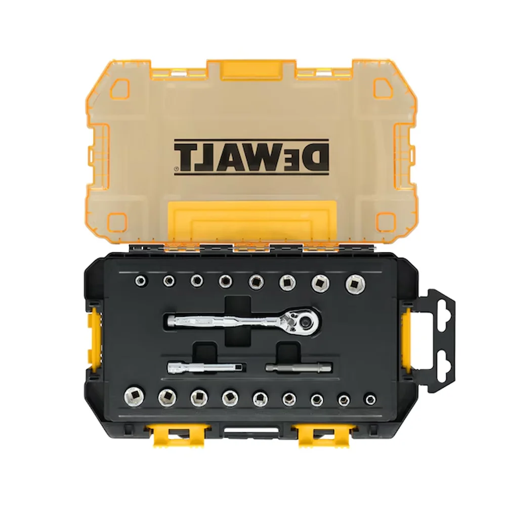 Jogo Ferramentas Mecânicas 1/4” 20 Peças – DeWALT-DWMT45413