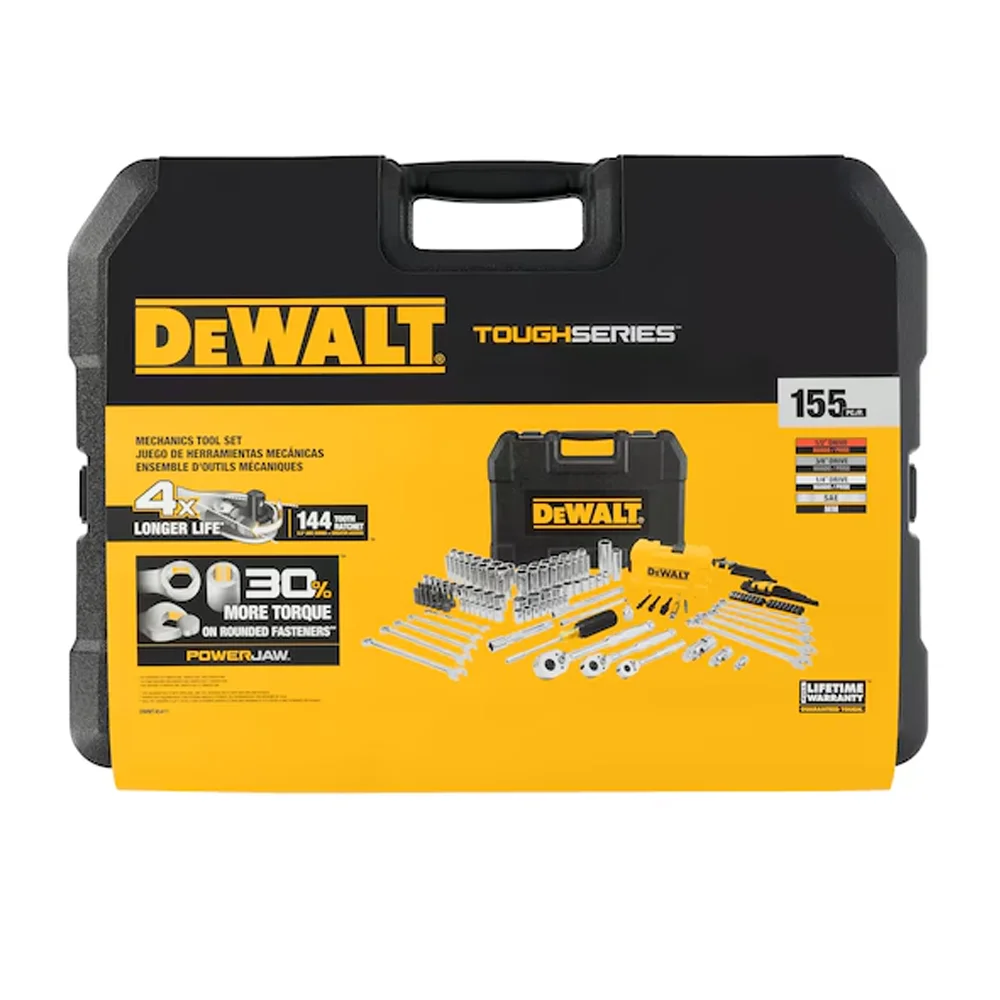 Jogo Ferramentas Mecânicas 1/4”, 3/8” e 1/2” – DeWALT‑DWMT45411