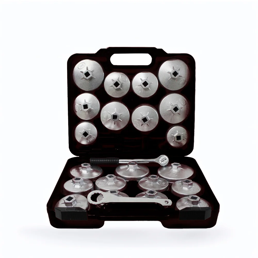 Jogo Saca Filtro De Óleo Com 23 Peças Com Catraca Rotta376 – Rotta376 – 10602