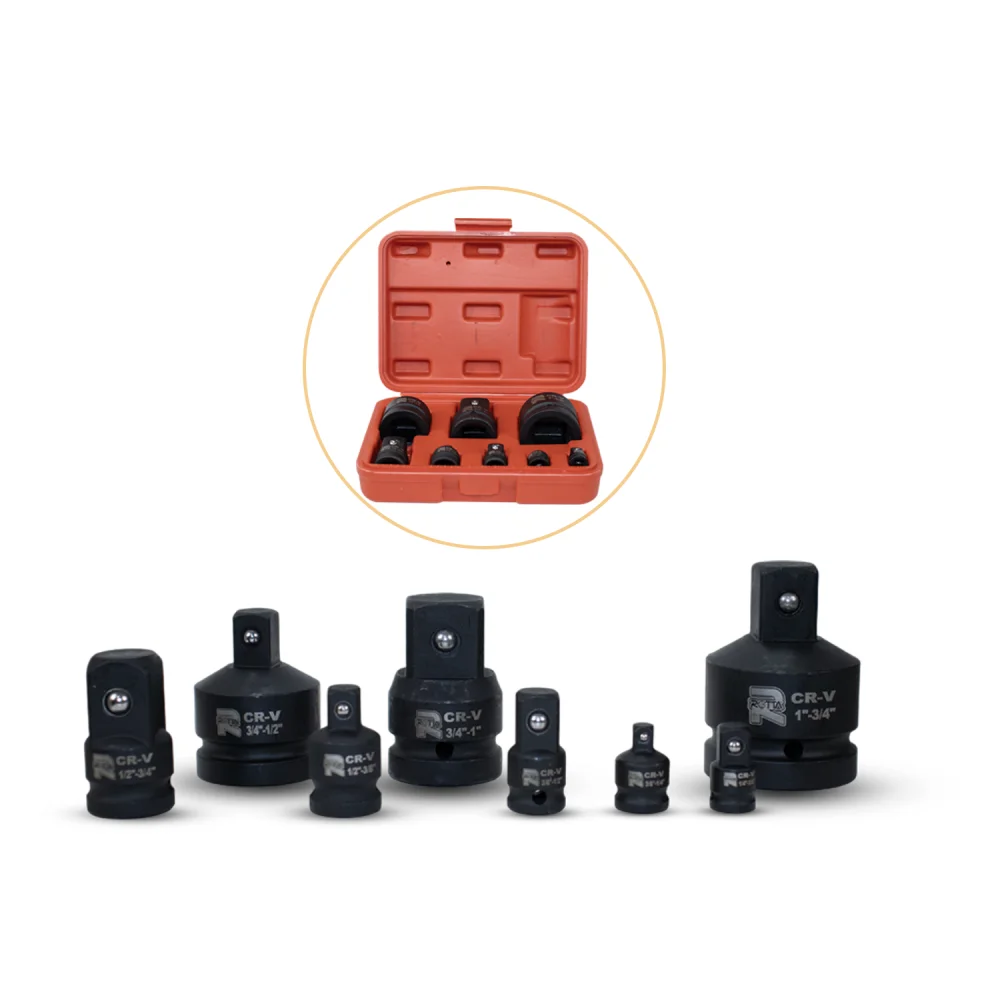Kit Adaptador para Soquetes 8 Peças Cr-V – Rotta-50030