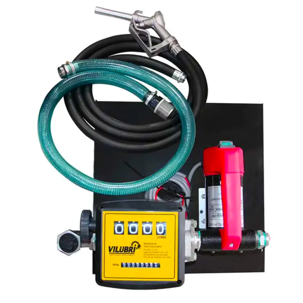 Kit Bomba de Abastecimento 12V 40LPM para Óleo Diesel - Vilubri-1115