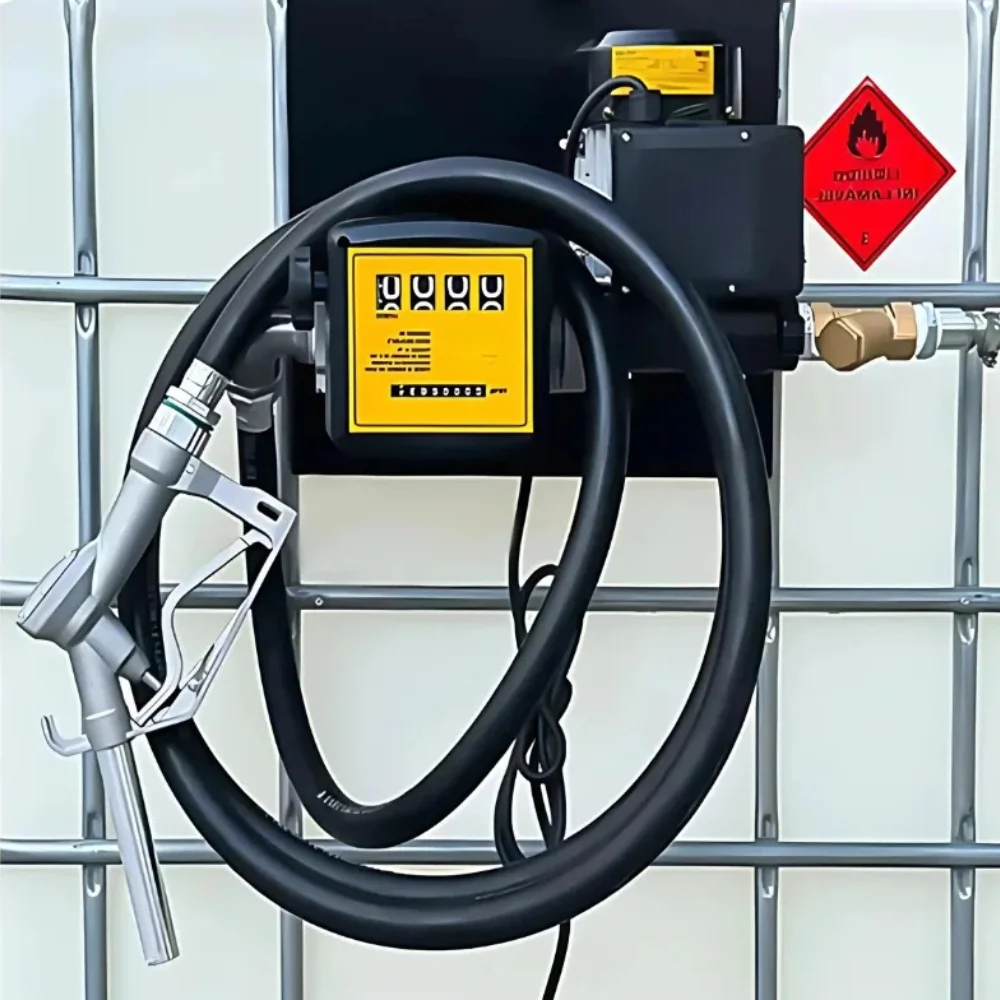 Kit Bomba de Abastecimento para Diesel 220V com Reservatório 1000L Gradeado - Rotta