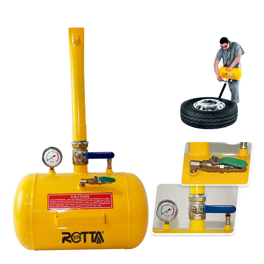 Kit Borracharia Pesada com Compressor de ar 20 Pés 175Lbs com Macaco Mcm 32Ton e Acessórios - Pressure-9005