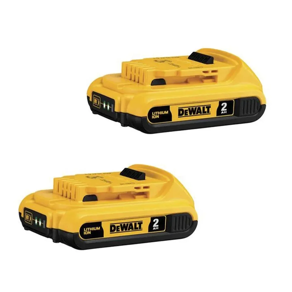 Kit Chave de Impacto Compacta 406Nm 20V com 2 Baterias 2Ah, Carregador Bivolt e Bolsa – DeWalt-DCF922D2-BR