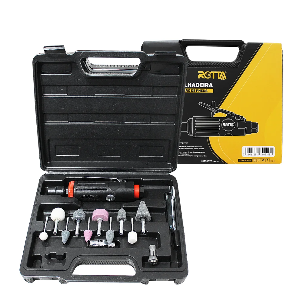 Kit Esmerilhadeira Retifica Reparo De Pneus Rotta376 – Rotta376 – 101012