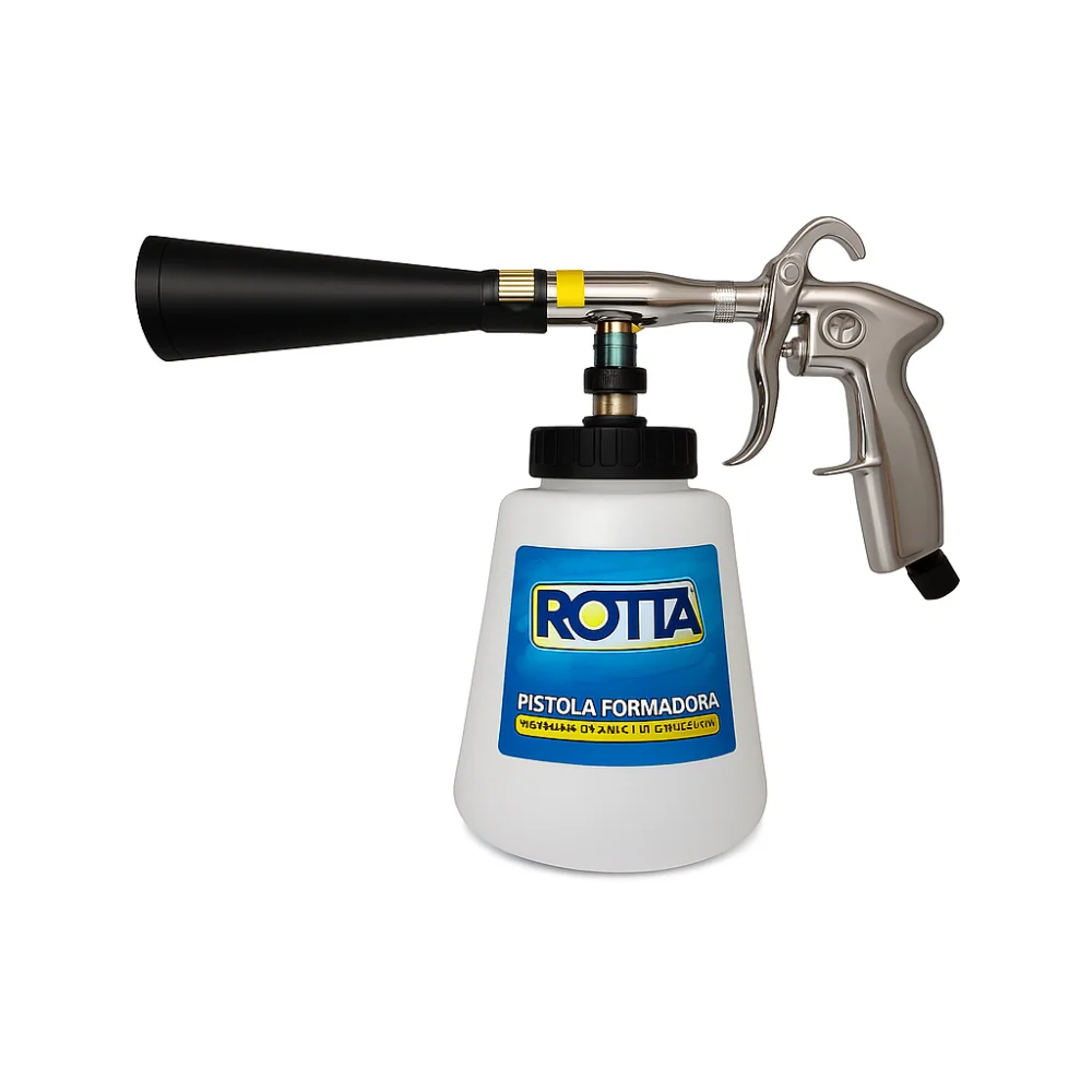 Kit Lava Rápido Limpeza Profissional Com Compressor De Ar 10 Pés Com Shampoozeira - Pressure-9983