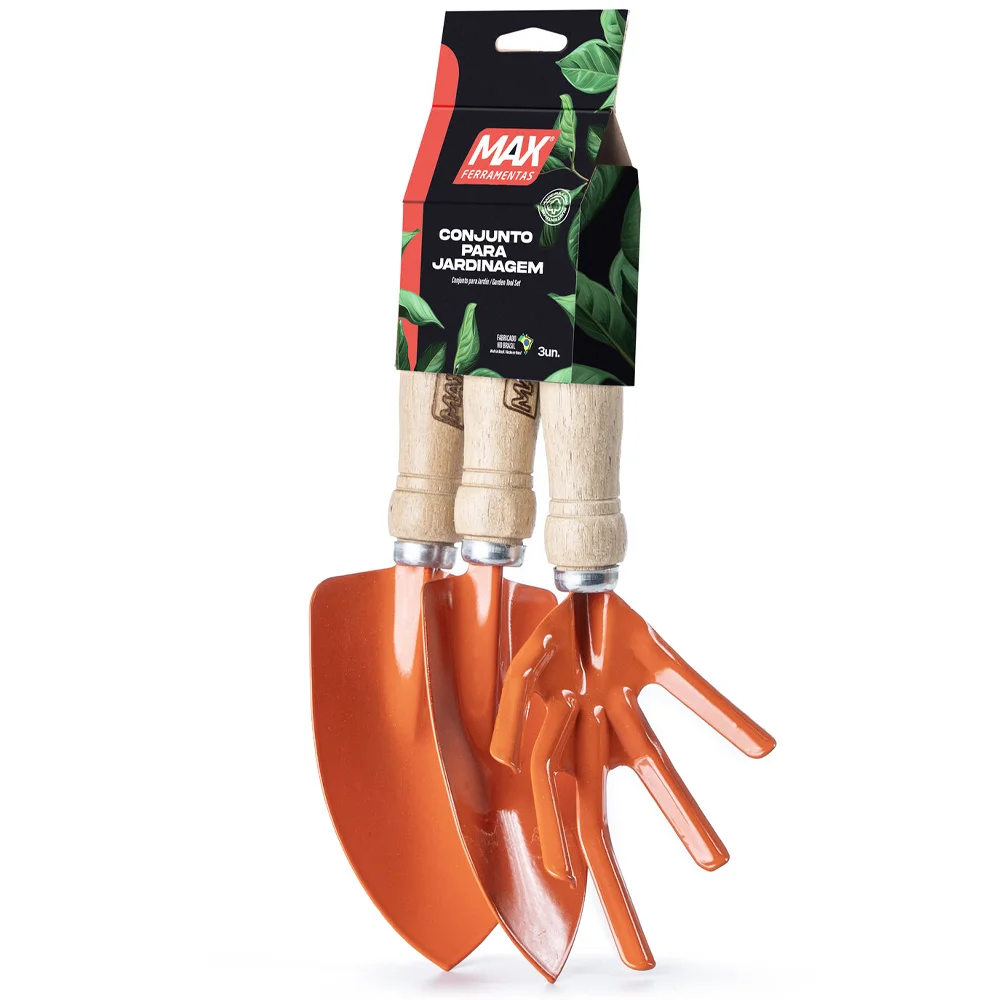 Kit para Jardim 3 Peças – Max Ferramentas-215003