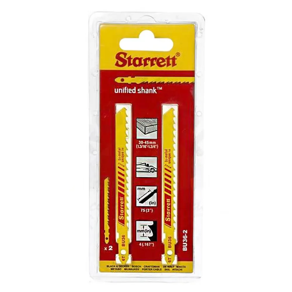 Lâmina de Serra Tico-Tico para Madeira 6 DPP – Starrett-BU36-2