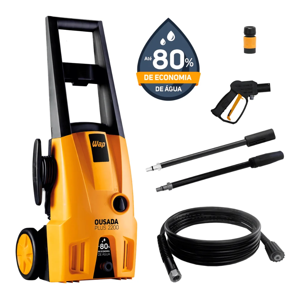Lavadora de Alta Pressão 1500W 1750PSI Ousada Plus 2200 220v - Wap-FW005357