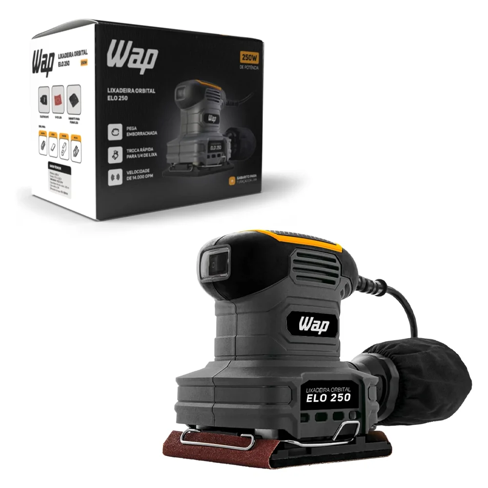 Lixadeira Orbital -127V - WAP - ELO250