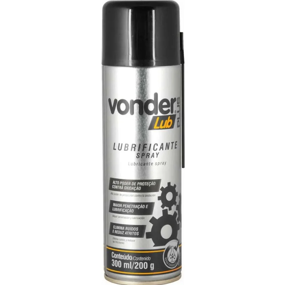 Lubrificante em spray 300 ml/200 g - Vonder-51.65.200.300