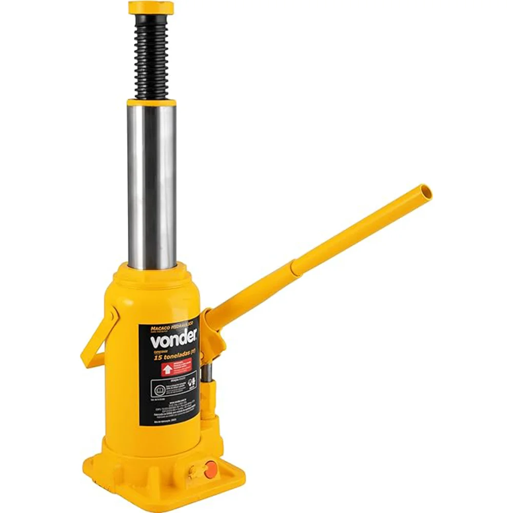 Macaco Hidráulico Tipo Garrafa 15 Toneladas - Vonder-68.74.150.000