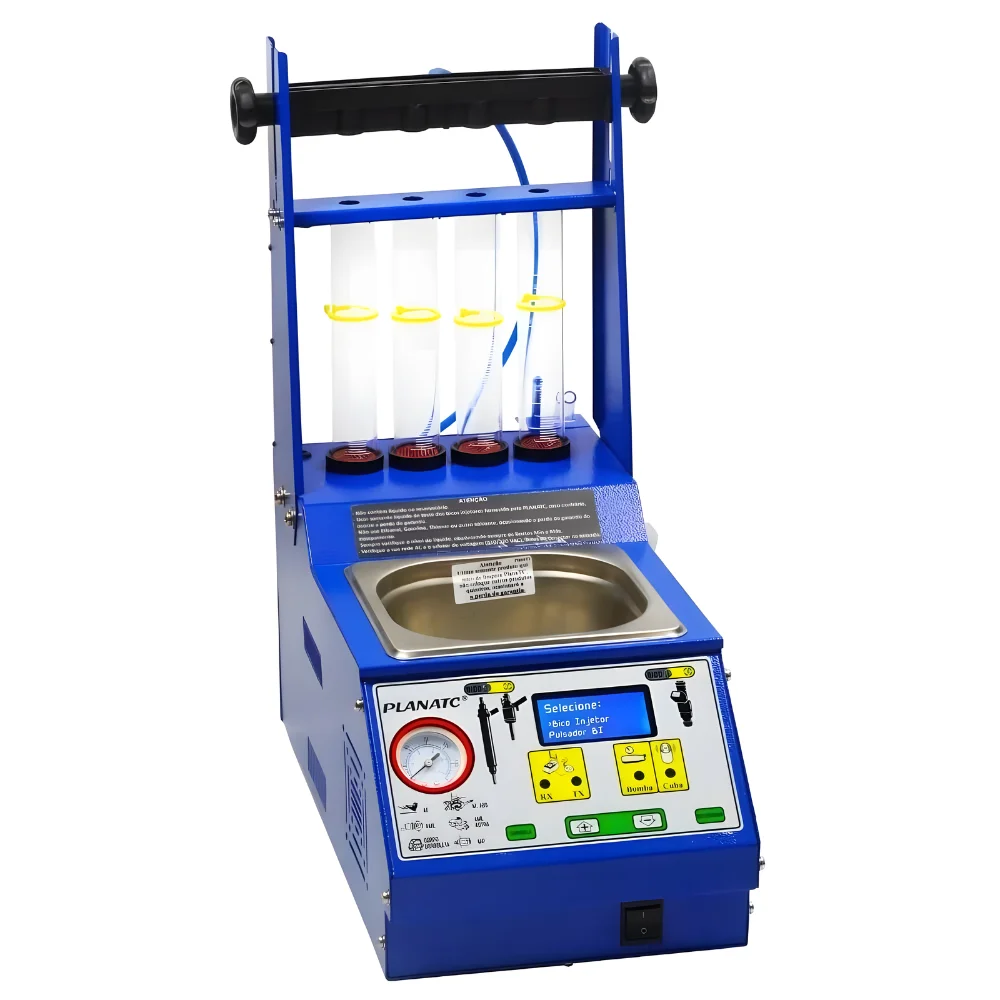 Máquina de Limpeza e Teste de Bicos Injetores Digital GDI Autochek Bivolt Planatc - LB50000MASTERFA