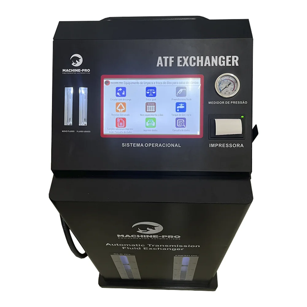 Máquina Para Troca de óleo de Transmissão Automática  Digital com  Banco de Dados e Impressão - Machine-Pro-PRO-AT3