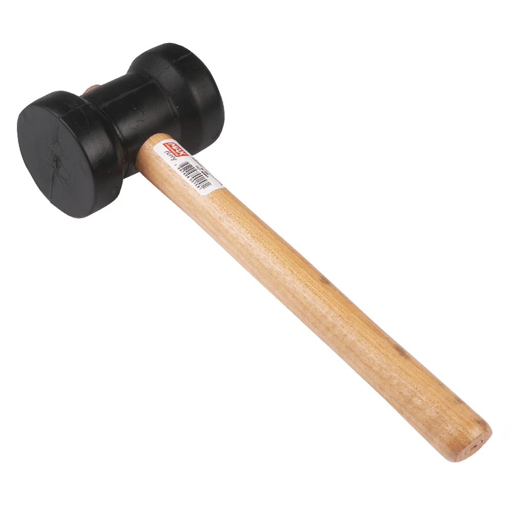 Martelo de Borracha Preto Profissional Reciclado – Max Ferramentas-32855