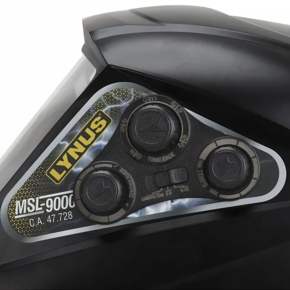 Mascara de Solda Auto C/ Controlador - LYNUS - MSL-9000 - 00015628.4